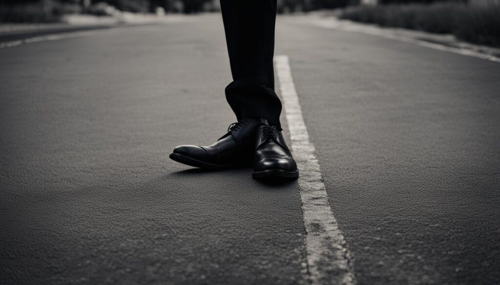 Dream footwear choice revealing personal identity Dream footwear choice revealing personal identity