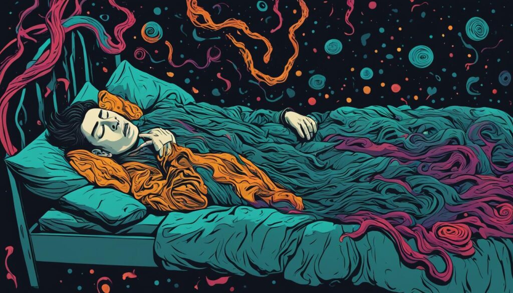 shocking vision in dreams