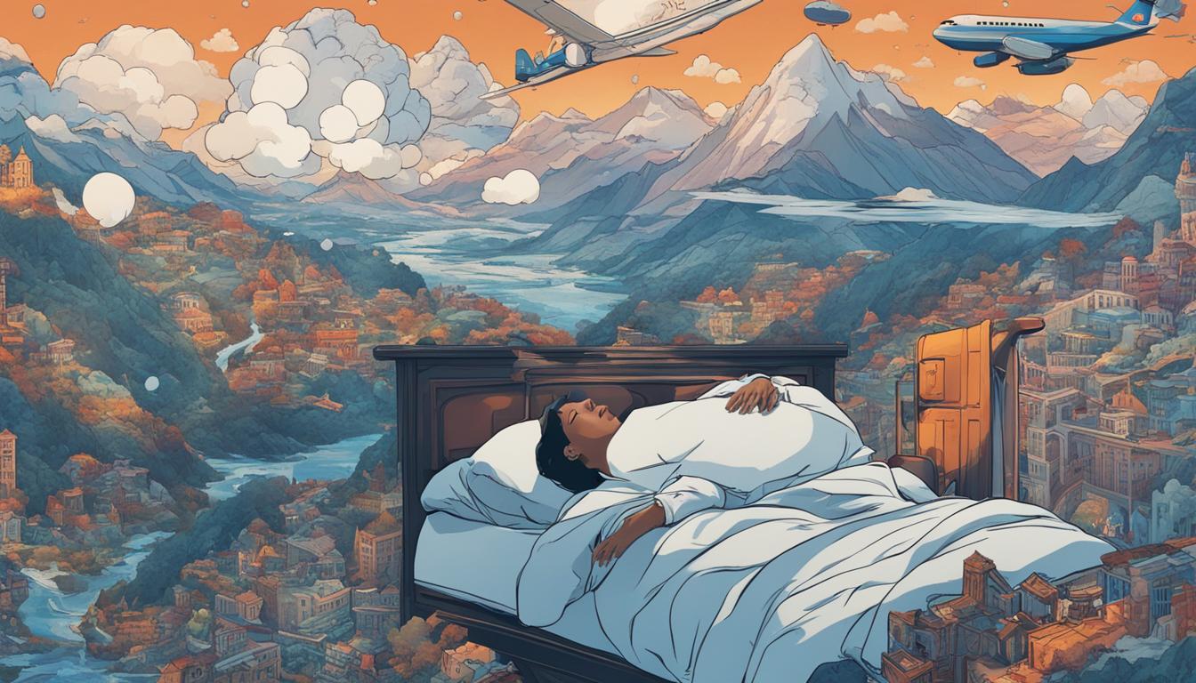 dream of being a passenger in an airplane