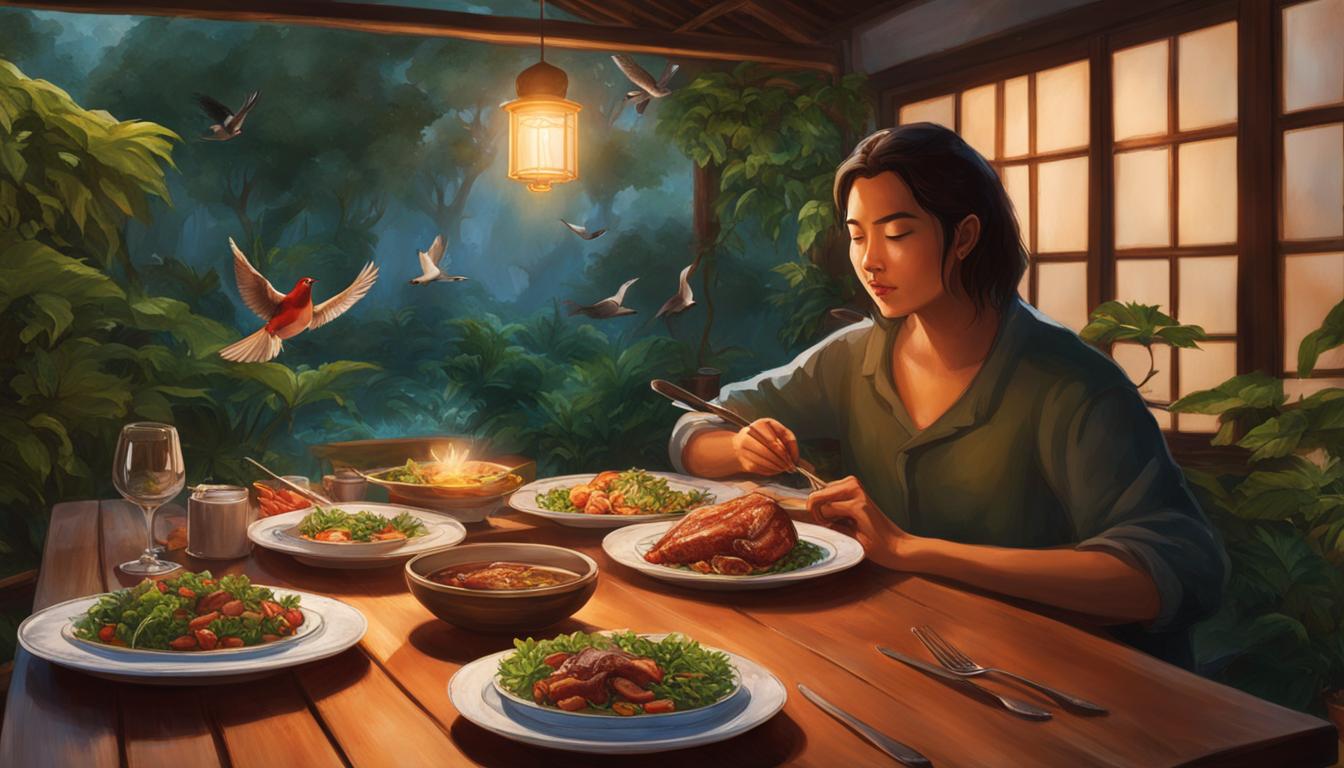 dreaming of meat spiritual meaning