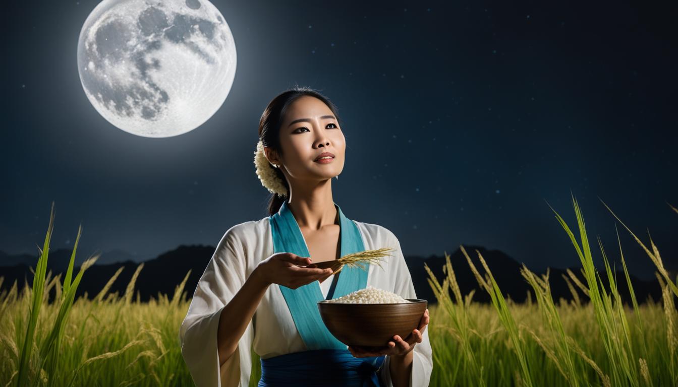 seeing raw rice in dream