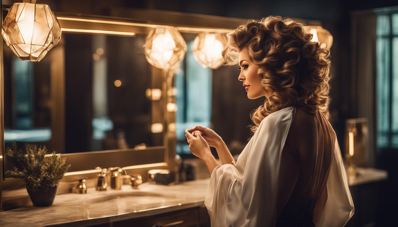 dream of curling hair