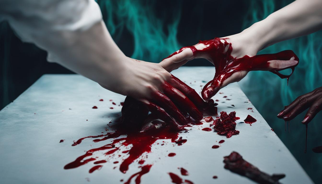 dreaming of someone's hand being cut off