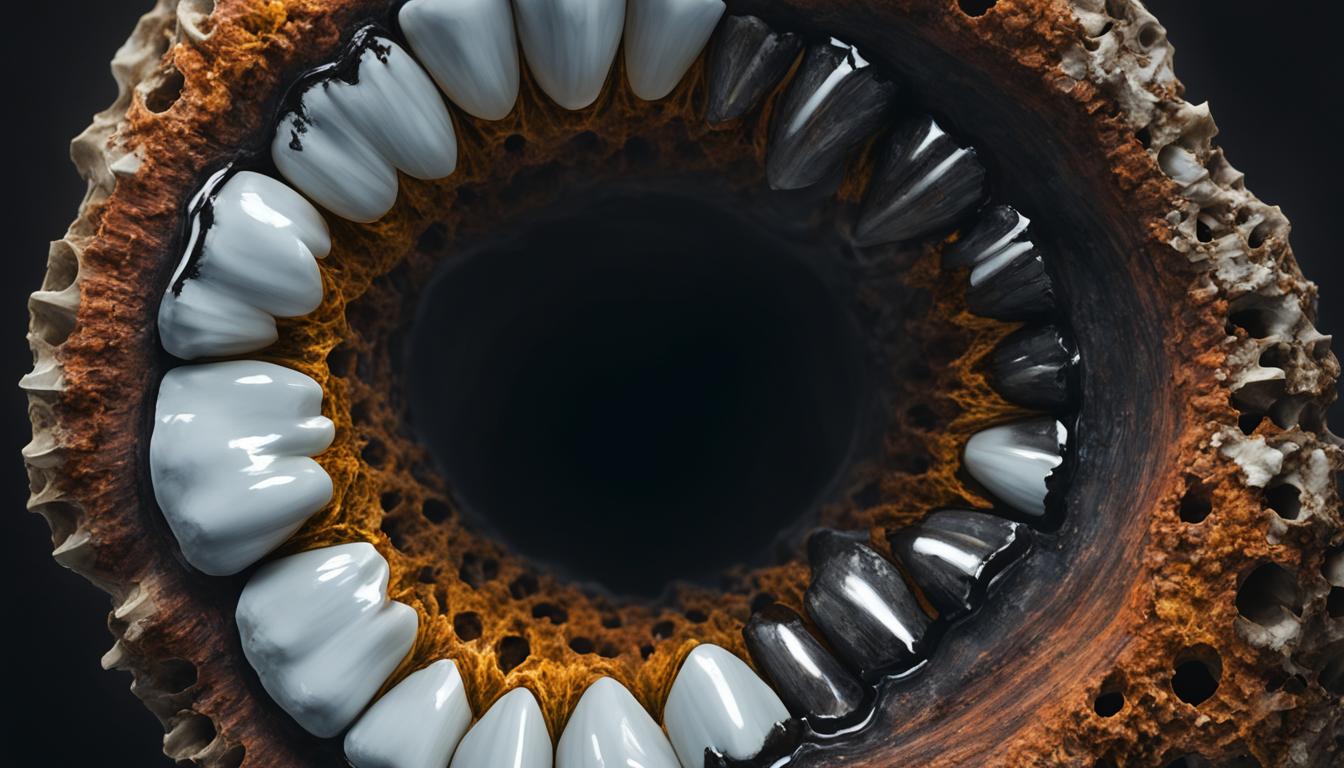 holes in teeth dream